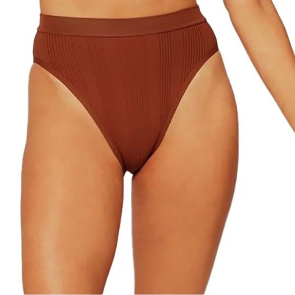 L*Space Frenchi Bikini Bottoms in Tobacco